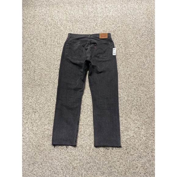 Levi's 501 Women's Straight Leg Jeans - Charcoal - Picture 6 of 10